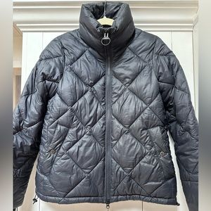 BARBOUR Women’s  Quilted Puffer Jacket Coat Navy